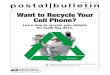 Front Cover - USPS · 6 postal bulletin 22360 (4-4-13) Cover Story Electronic waste accounts for 2 – 5% of U.S. house- hold garbage and is the fastest growing municipal waste stream