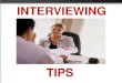 Building Block to your Career - WordPress.com · INTERVIEWING TIPS . INTERVIEW COVER LETTER RESUME FOLLOW UP JOB OFFER JOB . 1. Preparation 70% 2. The Interview 20% 3. Follow Up 10%