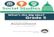 What’s the Big Idea? Grade 5€¦ · What’s the Big Idea? Grade 5 OSPI-Developed . Assessment . A Component of the . Washington State Assessment System. Office of Superintendent