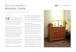 You Can Build A Bedside Table 012215 - WordPress.com · 2017-10-04 · 5 · You Can Build a Bedside Table Again, using the dimensions shown in the cut list, begin forming the components