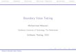 Boundary Value Testing - University of KansasIntroductionRobustnessWorst-CasesWorst-Cases + RobustnessSpecial ValuesRandom Assumptions I functional testing: program is an input from