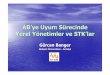 AB’ye Uyum Sürecinde Yerel Yönetimler ve STK’lar · Microsoft PowerPoint - STGM_Ant.ppt Author: Gürcan Banger Created Date: 8/30/2011 1:28:30 PM 