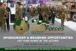 SPONSORSHIP & BRANDING OPPORTUNITIES · sponsorship & branding opportunities get your share of the action! 1 - 3 june 2021 brisbane convention & exhibition centre, australia army