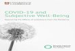 COVID-19 and Subjective Well-Being€¦ · Figure 9: Compression of A ective Well-Being Inequality: Low SES Groups. Notes: A ective well-being is the a ective life satisfaction measure