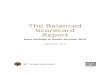 The Balanced Scorecard Report - Royal Tropical Institute · The Balanced Scorecard (BSC) has been used since 2004 as a means to measure performance in the delivery of Basic Package