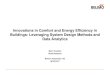 Innovations in Comfort and Energy Efficiency in ... - Matlab · Innovations in Comfort and Energy Efficiency in Buildings: Leveraging System Design Methods and Data Analytics Marc