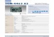 SOM-4463 A2 Intel Atom™ Processoradvdownload.advantech.com/productfile/PIS/SOM-4463 A2...2015/09/15  · All product specifications are subject to change without notice Last updated