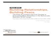SPECIAL REPORT Building Relationships, Building Peace€¦ · Building Relationships, Building Peace The Role of Civilians and Civil Society in Preventing Mass Atrocities in the Democratic