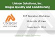 Unison Solutions, Inc. Biogas Quality and Conditioning...Gas Quality Limits To Need Treatment Equipment H2S Siloxanes MicroTurbine