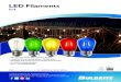 Bulbrite LED Filaments S14...Watts BulbType Base Inner/ Master S14 S14 S14 S14 S14 E26 E26 E26 E26 E26 1 / 10 1 / 10 1 / 10 1 / 10 1 / 10 Clear Green Yellow Blue Red 120 120 120 120