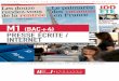 M1 (Bac+4) Presse écrite - IEJ Parisiej-paris.com/wp-content/uploads/2014/11/Master_PressEcrite2014.pdfJournalistes presse écrite, journalistes web, secrétaires de rédaction…