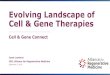 Evolving Landscape of Cell & Gene Therapiesalliancerm.org/wp-content/uploads/2018/09/CellGene... · stem cells; adult progenitor cells (neural, liver, cardiac); etc. • Cell-based