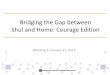 Bridging the Gap between Shul and Home: Courage Edition203.pdfI learned that courage was not the absence of fear, but the triumph over it. The brave man is not he who does not feel