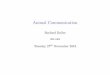AnimalCommunication - Newcastle University · Why Look At Animal Communication? Kanzi Songbirds Humpback Whales References Truswell,R.2017. Dendrophobiainbonobocomprehensionof spokenEnglish