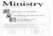 Ministry€¦ · North America, William C. Scales, Jr. Trans-Europe, Mark Finley South America, Amasias Justiniano South Pacific, A. David C. Currie Southern Asia,Ronald N. Baird