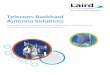 Telecom-Backhaul Antenna Solutions · 2018-08-17 · Telecom-Backhaul Antenna Solutions. Laird designs and manufactures customized, performance-critical products for wireless and