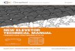 NEW ELEVETOR TECHNICAL MANUAL - Geoplast€¦ · The technical characteristics of the formwork and base NEW ELEVETOR are shown in the table and dimensional drawings (Figure 1). The