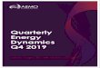 Quarterly Energy Dynamics Q4 2019 - AEMO · lower-priced offers coinciding with low international gas prices, decreased electricity prices, and increased Queensland gas production