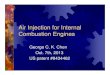Air Injection for Internal Combustion Engines ... Internal Combustion Engine Four-stroke cycle (or Otto cycle) 1. Intake 2. Compression 3. Power 4. Exhaust Exhaust gas lower power