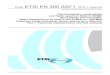 Draft ETSI EN 300 220-1 V2.2 - Radiometrix · ETSI 2 Draft ETSI EN 300 220-1 V2.2.1 (2008-04) Reference REN/ERM-TG28-0420-1 Keywords radio, SRD, testing ETSI 650 Route des Lucioles