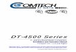DT-4500 Series Downconverters - Comtech EF Data · 2019-10-15 · information regarding this product. Product specifications are subject to change without prior notice. Part Number