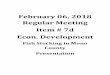 February 06, 2018 Regular Meeting Item # 7d Econ. Development€¦ · Regular Meeting Item # 7d Econ. Development Fish Stocking in Mono County Presentation . Mono County Board of