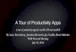 A Tour of Productivity Apps - wap.org tour of...¢  2016-07-23¢  Productivity apps are designed to make