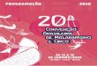 DE 12 A 18 DE JANEIRO/2020cbmcirco.com.br/wp-content/uploads/2020/01/programação-20ºcbm… · 12h Abertura dos Portões 19h Cerimônia de Abertura 20h Mostra - Palhaças do Ceará