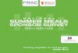 NATIONAL SUMMER MEALS SPONSOR SURVEYThe Texas Hunger Initiative would like to recognize the Walmart Foundation for their generous support. ... The Food Research and Action Center would