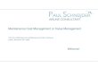 Maintenance Cost Management or Value Management Schneijder... · Welcome! Maintenance Cost Management or Value Management 10th Annual Managing Aircraft Maintenance Costs Conference