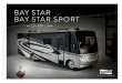 BAY STAR BAY STAR SPORT 2017 Gas Motor Coaches BAY STAR ... · 7 floor plans, including a triple-slide option with dropdown bunk bed (3306) Custom-tuned JBL® premium cockpit audio