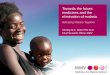 Towards the future: medicines and the elimination of malaria€¦ · Towards the future: medicines and the elimination of malaria Defeating Malaria Together . Timothy N.C. Wells PhD