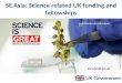 SE Asia: Science related UK funding and fellowships...Fund website () and follow via Twitter: @NewtonFund. Newton Fund File:Researcher looks through microscope (1).jpg Newton-Ungku