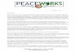 PeaceWorks, 1125 Woolley Ave., Union, NJ 07083 · 2/2/2017  · February 7, 2017 Dear friends, Just two weeks ago, ten of us were headed down a rather unremarkable dirt road on the