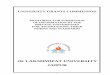 JK LAKSHMIPAT UNIVERSITY JAIPUR - UGC · 1.10 The JK Lakshmipat UniversitAct and Notification under which established (copy of the Act & Notification to be enclosed) y, Jaipur Act,