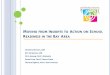 MOVING FROM INSIGHTS TO ACTION ON CHOOL READINESS IN …€¦ · MOVING FROM INSIGHTS TO ACTION ON SCHOOL READINESS IN THE BAY AREA. Christina Branom, ASR . Kim Carpenter, ASR. Chris