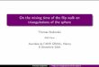 On the mixing time of the flip walk on triangulations of ...budzinski/slides/talk_flips.pdf · Sketchofproof Wewillbeinterestedintheexistenceofsmallseparatingcycles. Theorem(ˇLeGall–Paulin,2008)