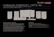 Harman Kardon HKTS 35 Harman Kardon¢® HKTS 35 Introducing the Harman Kardon¢® HKTS 35, a complete, 5.1-channel