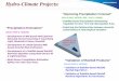 Hydro-Climate Projects - STAR · Development of MW based Multi-Spectral Remotely Sensed Detecting & Classifying Light, Moderate & Heavy Snowfall; • Development of a Multi-Spectral