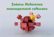 Zotero: Reference management software · 2019-03-02 · Zotero: Reference management software ส ำนักทรัพยำกรกำรเรียนรู้คุณหญิงหลง