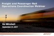 Freight and Passenger Rail Operations Coordination Webinar · 9/21/2017 7 WSDOT SOA Compliance Mins # Inc Mins # Inc Mins # Inc Mins # Inc Mins # Inc Mins # Inc Mins # Inc Mins #