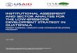 INSTITUTIONAL ASSESSMENT AND SECTOR ANALYSIS FOR THE LOW … · THE LOW-EMISSIONS DEVELOPMENT STRATEGY IN GUATEMALA FOREST CARBON, MARKETS AND COMMUNITIES (FCMC) PROGRAM . INSTITUTIONAL