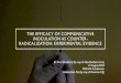 The efficacy of communicative inoculation as …...THE EFFICACY OF COMMUNICATIVE INOCULATION AS COUNTER-RADICALIZATION: EXPERIMENTAL EVIDENCE Dr. Kurt Braddock (by way of disembodied
