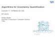 Lecture 11: Software for UQ ST 2018 · approximation of random ﬁelds the Karhunen-Loève expansion example: approximation of the Wiener process ... data analysis user support manuals,