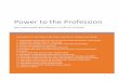 Power to the Profession - NAEYC · 2018-04-03 · 1 power to the profession declaraciones resumidas y guÍa de estudio miembros del national task force (grupo de trabajo nacional)