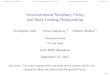 Unconventional monetary policy and bank lending relationships · 2017-09-21 · Introduction Data & Empirical Strategy Results Conclusion Unconventional Monetary Policy and Bank Lending