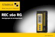REC 160 RG · 2020-05-27 · Ресивер rec 160 rg (степень защиты от пыли и воды ip66) Магнит Выходное отверстие для звукового