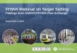 FHWA Webinar on Target Setting• Setting targets in time: Now > TIP > Plan > Vision • Connecting target measures and real -life experience • Relationships between targets •