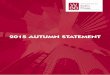 2015 AUTUMN STATEMENT€¦ · Autumn Statement 2015 t: 0121 55 101 e: enuirieswbbcorporate.co.uk w: Personal Tax The personal allowance For those born after 5 April 1938 the personal