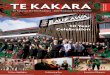 TE KAKARA - Raukawa Settlement Trust · 2016 The RST, with uri approval, became the Mandated Iwi Organisation (MIO) for Raukawa in relation to the Māori Fisheries Act 2004. 2013